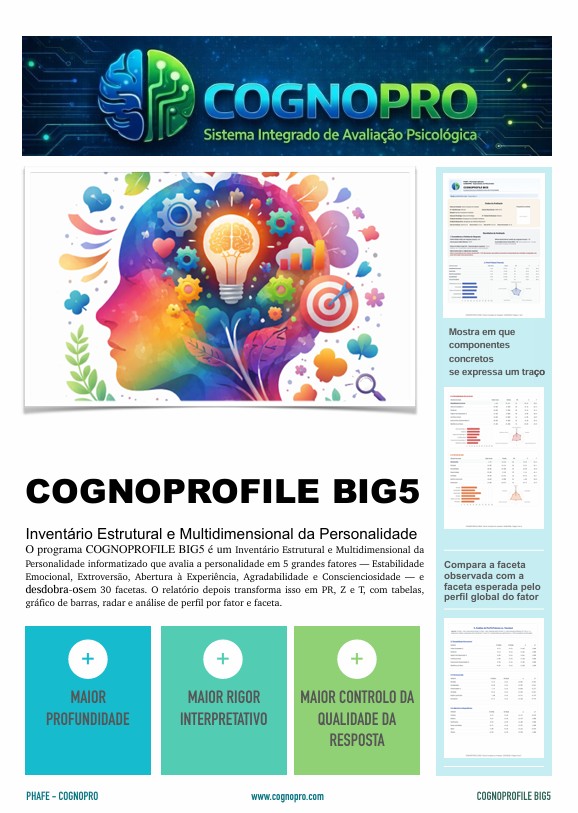 Miniatura do panfleto COGNOPROFILE BIG5